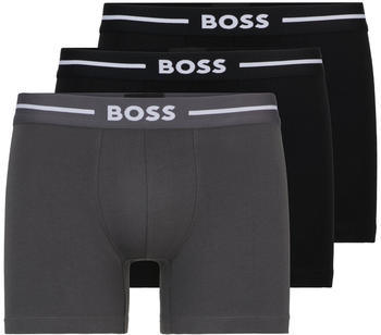 Hugo Boss 3-Pack Boxershorts BoxerBr Bold (50508877) black/grey