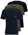 Hugo Boss 3-Pack T-Shirts TShirtRN Classic 50509255 black/dark green/dark blue