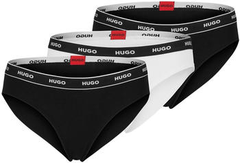 Hugo 3-Pack Slips Brief Stripe 50469657 Gemustert