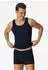 Schiesser Unterhemden 2-Pack Essentials Feinripp (205144-815) navy