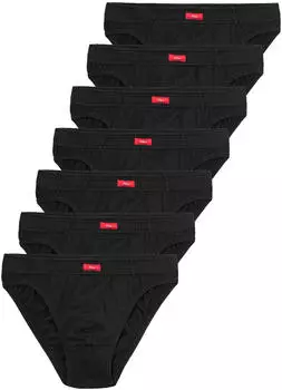S.Oliver 7-Pack Basic Slip (6006960-9999) black