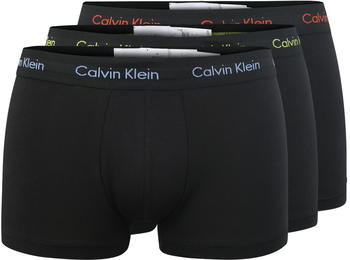 Calvin Klein 3er-Pack Low Rise Trunks - Cotton Stretch (U2664G-PZN)