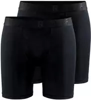 Craft Core Dry 6" Herren Boxershorts 2er-Pack schwarz Gr. M
