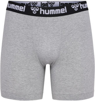 Hummel 2er-Pack Boxershorts (224039) grey melange
