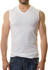 Ragman Bodywear V-Neck 2er Pack weiß