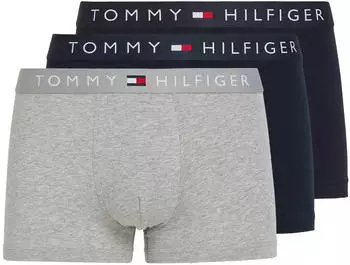 Tommy Hilfiger 3-Pack TH Original Logo Trunks (UM0UM03181) des sky/grey heather/des sky