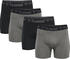 black/dark grey melange