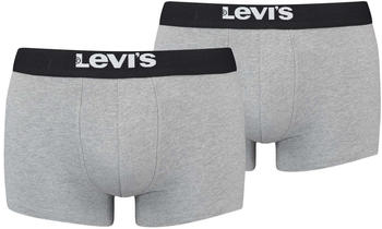 Levi's Solid Basic Trunk 2er Set (701222844) grau