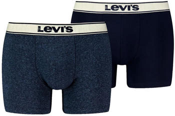 Levi's Vintage Organic Boxer 2er Pack (701227424) navy