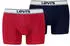 rot/blau: Levi's Vintage Organic Boxer 2er Pack (701227424)