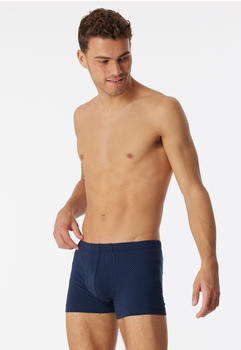 Schiesser Shorts dunkelblau gemustert Cotton Casuals (180504)