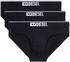Diesel 3-Pack Andre Slip (00SH05-0GDAC-E4101) black