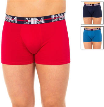 Dim 3-Pack Dim Paris D01qu Cotton Pawerful Boxer (D01QU-87K-2) multicolored