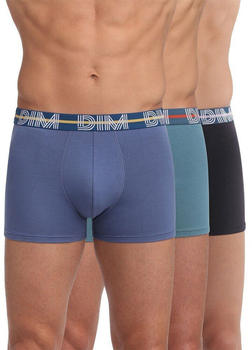 Dim 3-Pack Dim Paris Boxer (D01QU-96A-2) multicolored