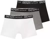 TOM TAILOR Denim Boxershorts, (Packung, 3 St.), mit Logo-Stretchbund TOM TAILOR Denim Boxershorts, (Packung, 3 St.), mit Logo-Stretchbund