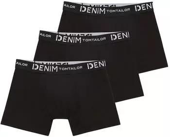 Tom Tailor 3-Pack Boxer (1038850-29999) black