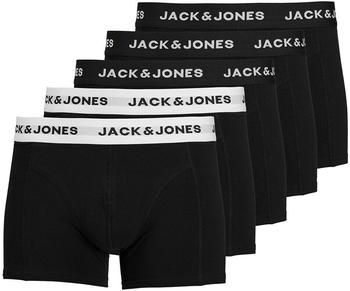 Jack & Jones 5-Pack Solid Boxer (12254366) Black/DetailBlack/White Jack & Jones 5-Pack Solid Boxer (12254366) Black/DetailBlack/White