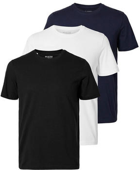 Selected 3-Pack Cormac Short Sleeve T-Shirt (16094134) multicolored