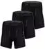 Under Armour Performance Tech 6 Solid Boxershorts 3 Pack (1383878) schwarz