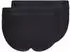Skiny Cotton Retro Tanga 2er-Pack (080691) schwarz