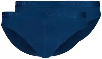 Skiny Cotton Rib Slip 2er-Pack (080694) navy Skiny Cotton Rib Slip 2er-Pack (080694) navy