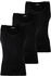 Hugo Boss Unterhemd TankTop3P RibClassic 3er Pack schwarz