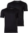 Hugo Boss T-Shirt Comfort Rundhals baumwolle schwarz