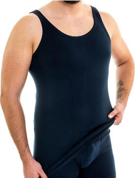 Hermko 3007 Herren Achselhemd extralang Bio-Baumwolle Feinripp