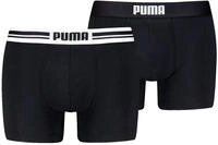 PUMA Boxershorts "PUMA MEN EVERYDAY PLACED LOGO BOXERS" 2er Pack, mit Logo Webbund