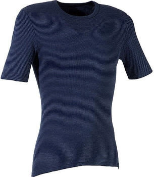 Ammann T-Shirt Herren-Unterhemd Feinripp Streifen marine