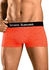 Bruno Banani Boxer 4er-Pack Kontrast-Webbund blau orange türkis lila