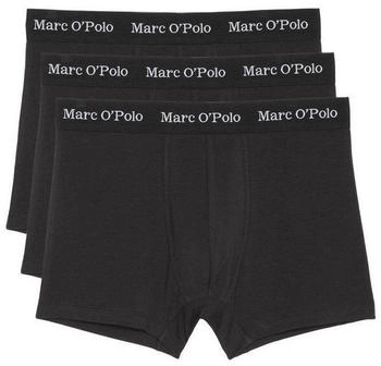 Marc O'Polo Essentials 3-Pack Boxer Shorts schwarz Marc O'Polo Essentials 3-Pack Boxer Shorts schwarz