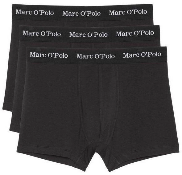 Marc O'Polo Essentials 3-Pack Boxer Shorts schwarz