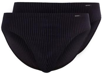 Skiny brasil 2er pack cotton advantage 086892 slip shadow stripe