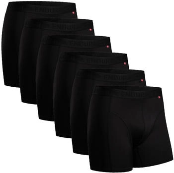 Danish Endurance Sports Trunks 6er-Pack XL schwarz black
