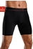 H.I.S Jeans Funktionsboxer 2er-Pack sportive Optik langbein schwarz