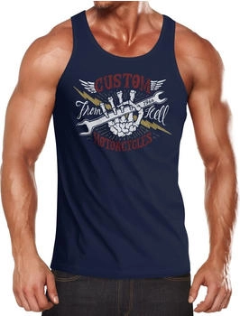 Neverless Tank Top Biker Motorrad Custom Motorcycles Neverless