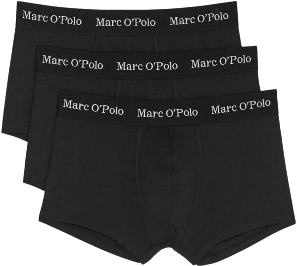 Marc O'Polo Essentials 3-Pack Trunks schwarz