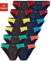 le jogger Slip Packung, 12 Stk. mit Farbhighlights