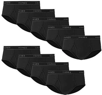 Hanes Tagless Unterwäsche pack schwarz