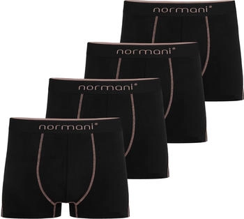 Normani Boxershorts lachs schwarz