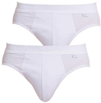 Haasis Bodywear Slip o Eingriff Weichgummibund 2er Pack Bio-Baumwolle Elasthan