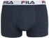 Fila Boxershorts 3er Pack blau navy Logobund