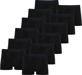 Normani x Herren Baumwoll-Boxershorts dunkelblau