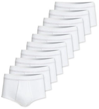 Conta Unterhose kurz 10er Pack Feinripp weiß