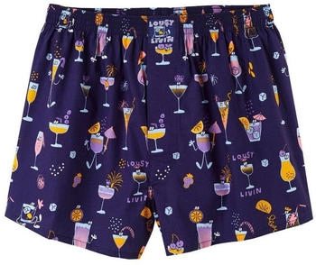 Lousy Livin Cocktails Boxershorts navy