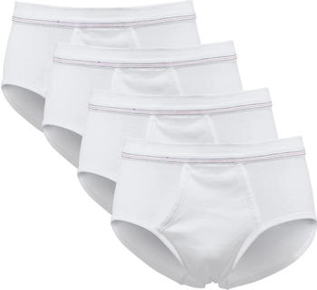 Erwin Müller Herren-Slip 4er-Pack Feinripp uni
