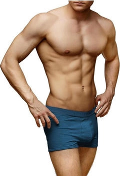 Normani 6X weiche Bambus Boxershorts dunkelblau