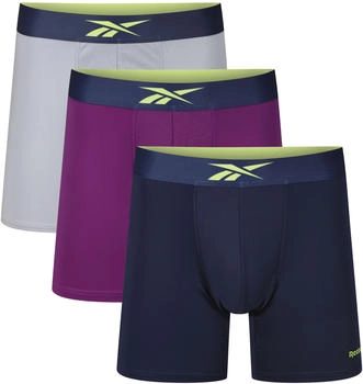 Reebok Boxer Trunks TULLY 3er Pack elastischer Logobund