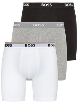 Hugo Boss Boxershorts elastischem Logo-Bund 3er-Pack offwhite Hugo Boss Boxershorts elastischem Logo-Bund 3er-Pack offwhite